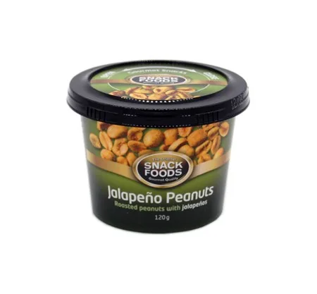 Jalapeno Peanuts 12x120g.