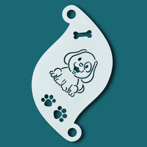 Face Paint Stencil CUTE DOG