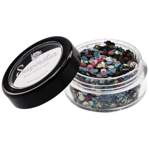 SPRING GARDEN Biodegradable Face- and Bodyglitter Chunky Mix 6ml.