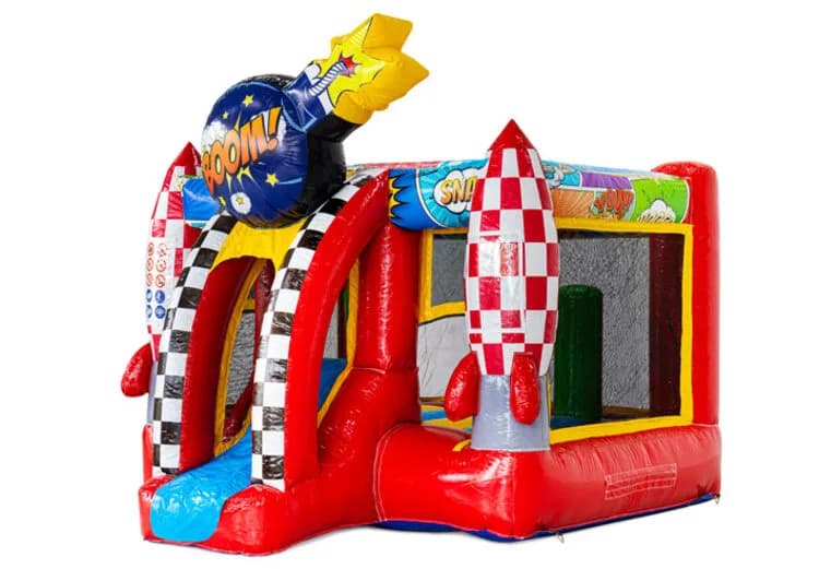 Mini Bounce Comic Bouncy Castle
