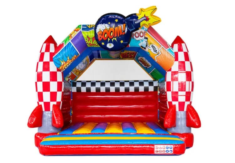 Super Comic Bouncy Castle