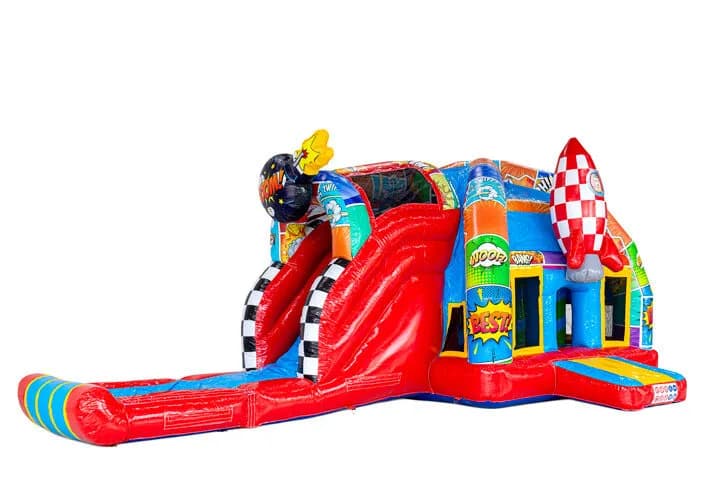 Multiplay Super Bouncy Castle Comic