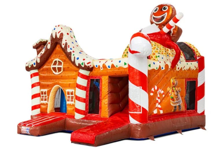 Multiplay Gingerbread Bouncy Castle