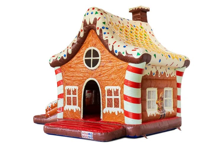 Multifun Gingerbread Bouncy Castle