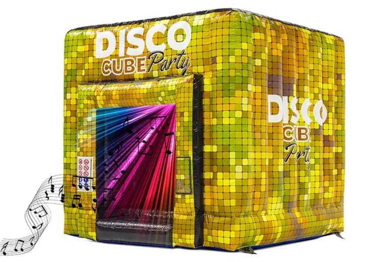 Disco Cube 3,5m Bouncy Castle