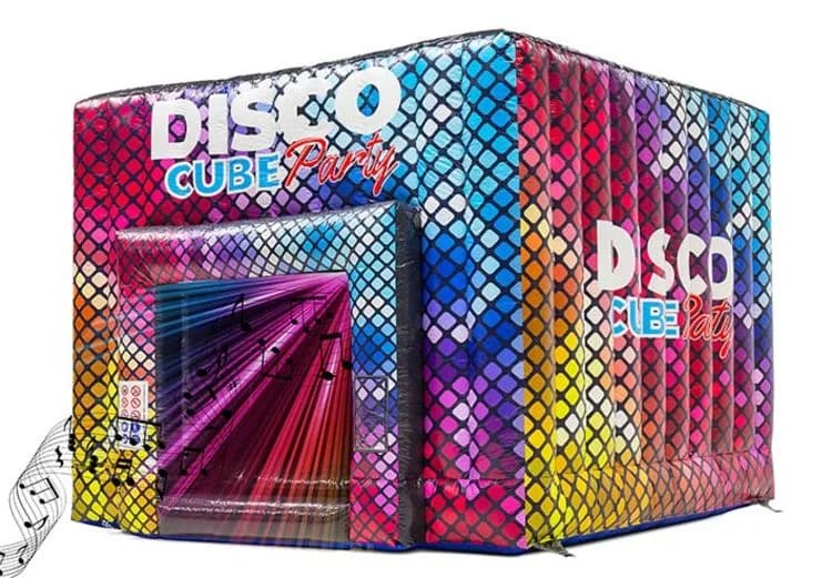 Disco Cube 4,5m Bouncy Castle