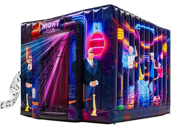 Disco Security 5,5m Bouncy Castle
