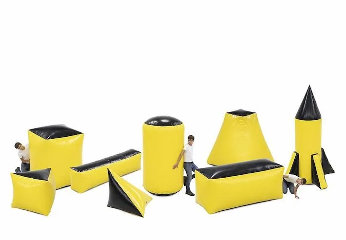 Battle Obstacle Set Yellow (8 pieces)