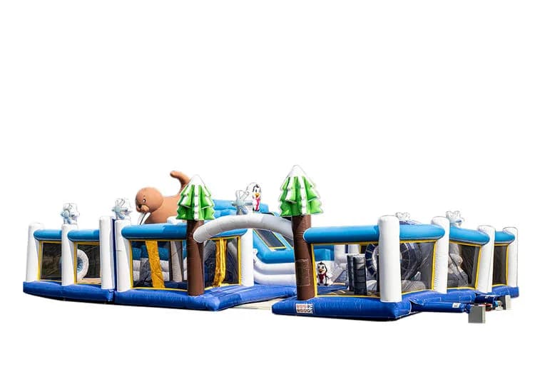 Bounce World Frozen Bouncy Castle