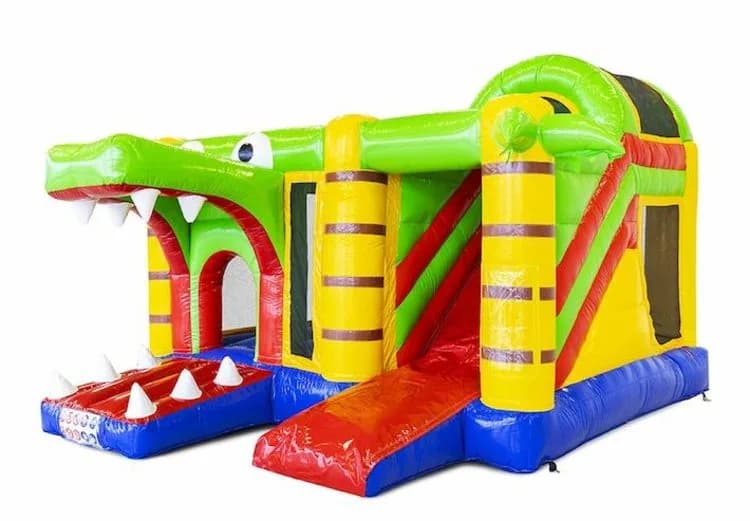 Multi Box Crocodile Bouncy Castle