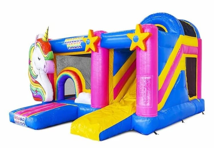 Multi Box Unicorn Bouncy Castle