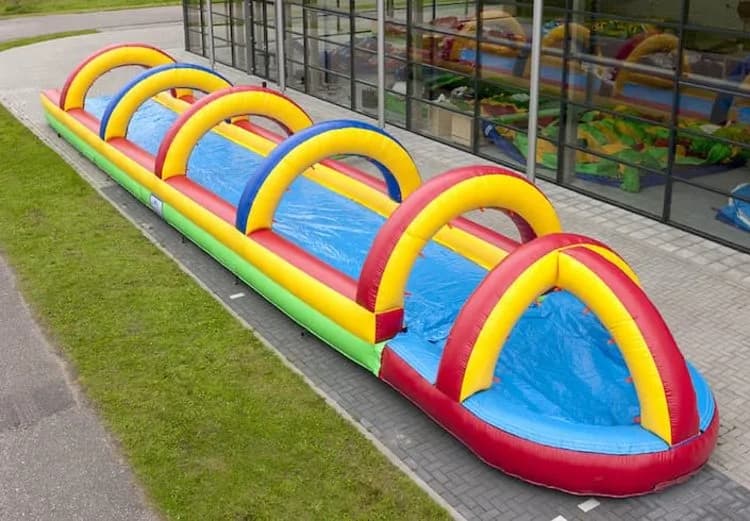Sliding mat Belly slide 18m (blue)