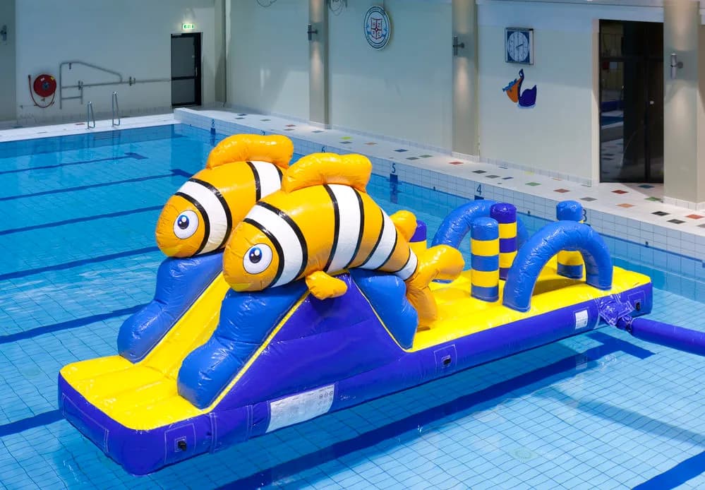 Aqua Run with Double Slide Clownfish 7m
