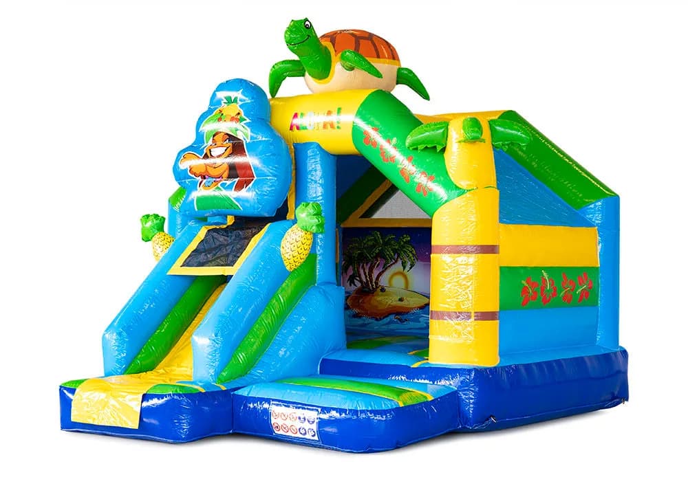 Slide Combo Hawaii Bouncy Castle