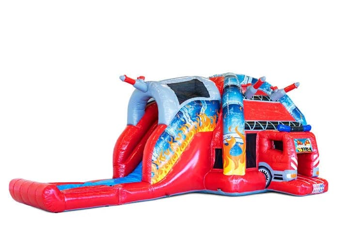 Multiplay Super Bouncy Castle Fire Brigade