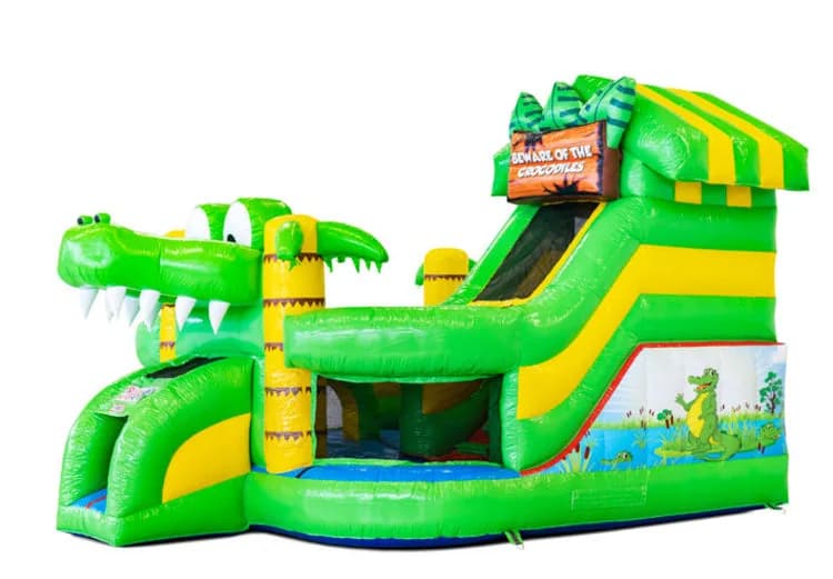 Funcity Special Crocodile Bouncy Castle