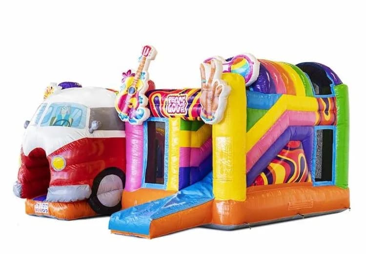 Multiplay Bouncy Castle Hippie