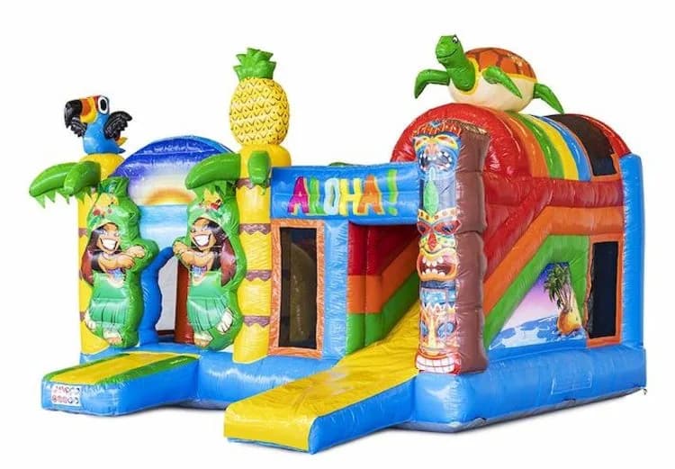 Multiplay Bouncy Castle Tropical