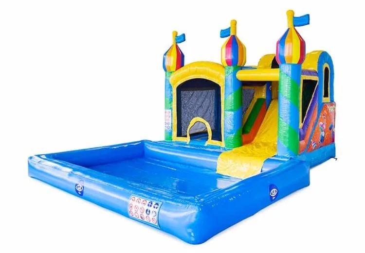 Jumpy Happy Splash Party Bouncy Castle