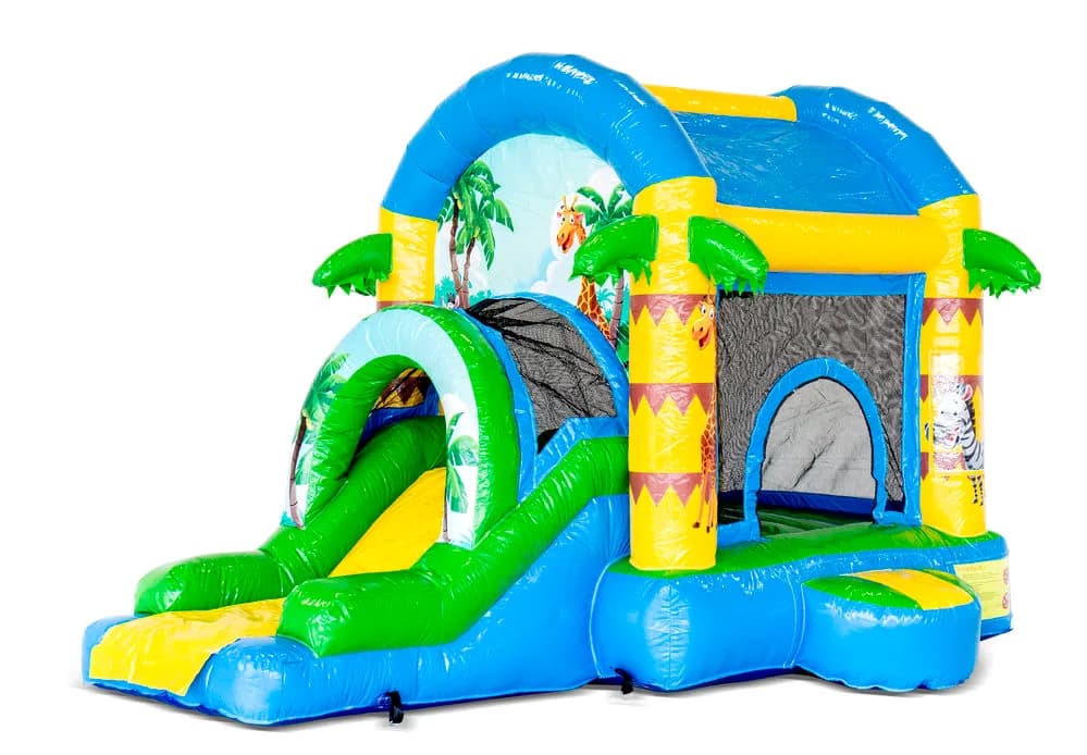 Jumpy extra fun Jungle Bouncy Castle