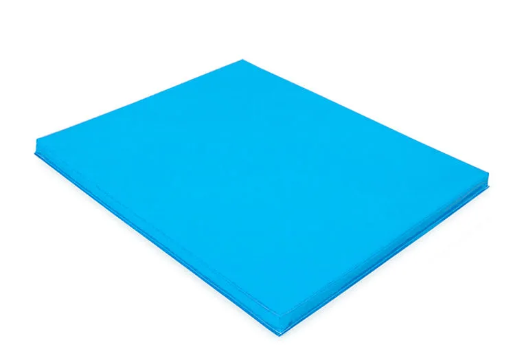Fall mat 1 meter light blue