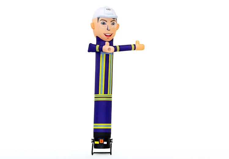 Fireman Waving Skyman