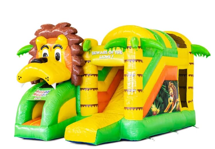 Mini Multiplay Lion Bouncy Castle