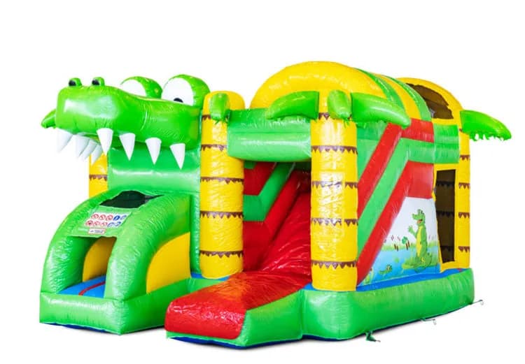 Mini Multiplay Crocodile Bouncy Castle