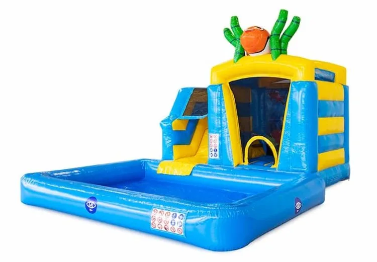 Mini Splash Bounce Seaworld Bouncy Castle