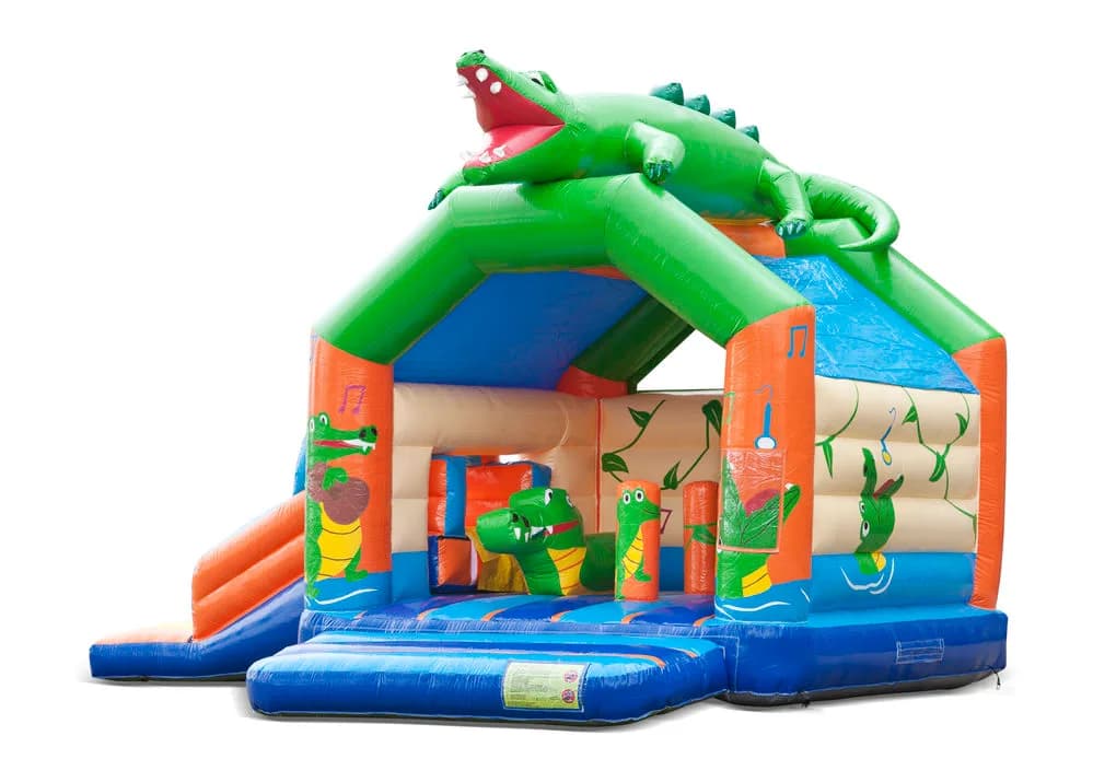 Multifun Crocodile Bouncy Castle