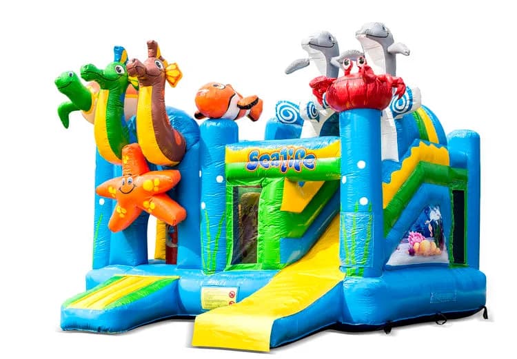 Multiplay Seaworld Bouncy Castle