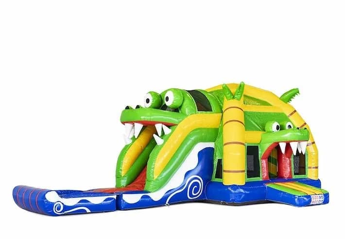 Multiplay Super Bouncy Castle Crocodile