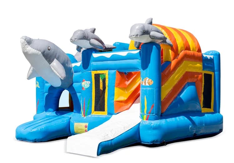 Multiplay Dolphin Bouncy Castle