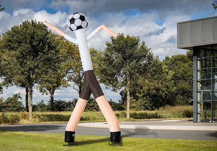 Skyman soccer ball white
