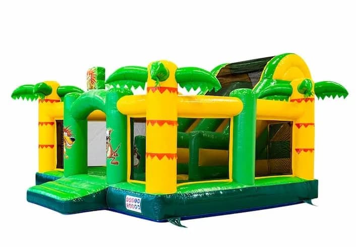 Slidebox Jungle Bouncy Castle