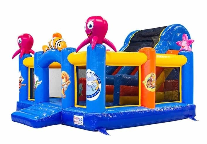 Slidebox Seaworld Bouncy Castle