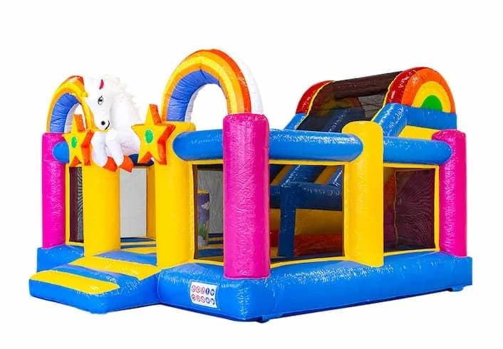 Slidebox Unicorn Bouncy Castle