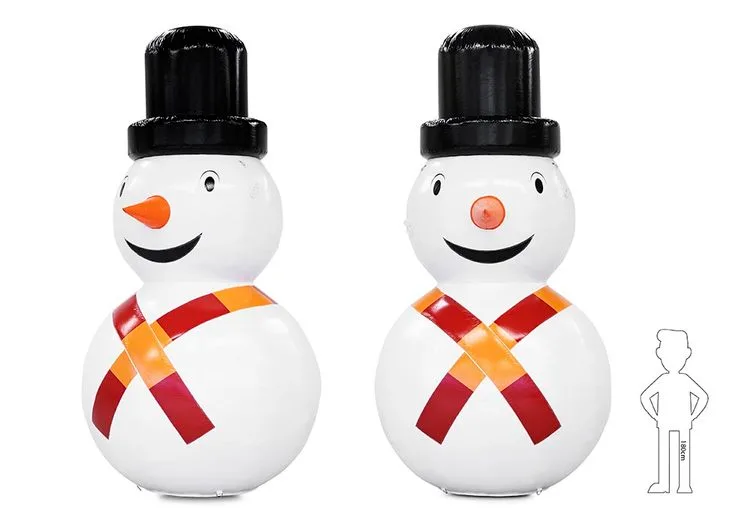 Snowman with hat