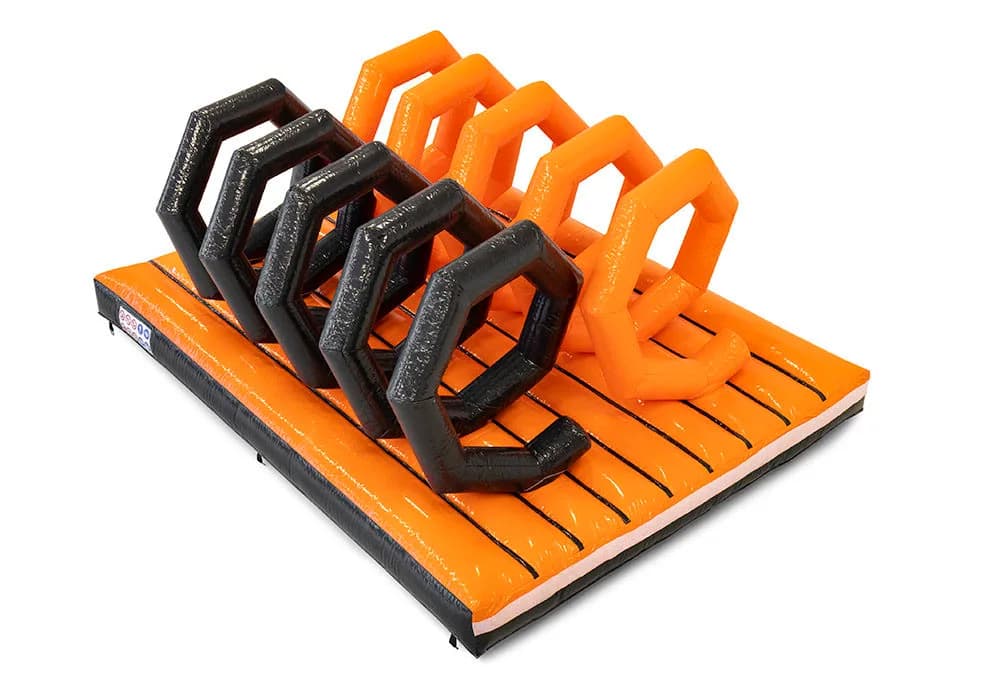 Giant Modular Obstacle Course - Spiral Platform