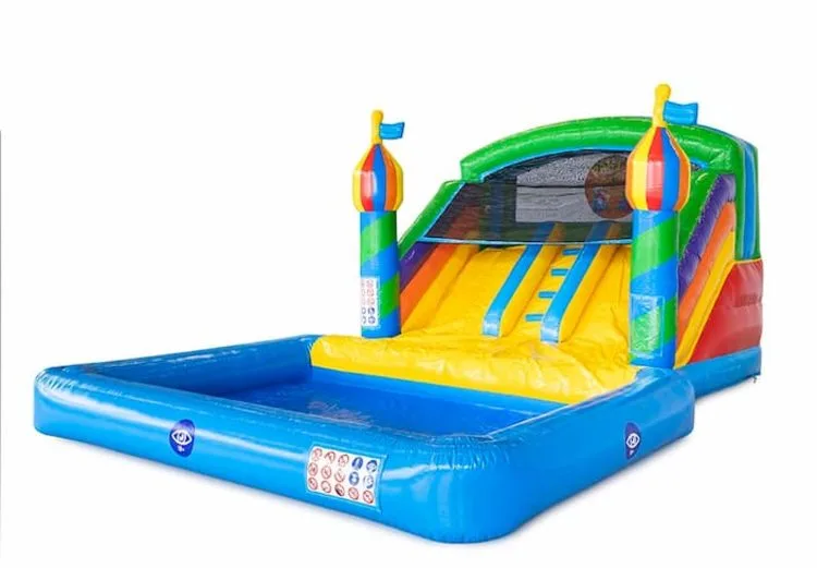 Splashy Bounce Party Inflatable Slide Bouncy Castle
