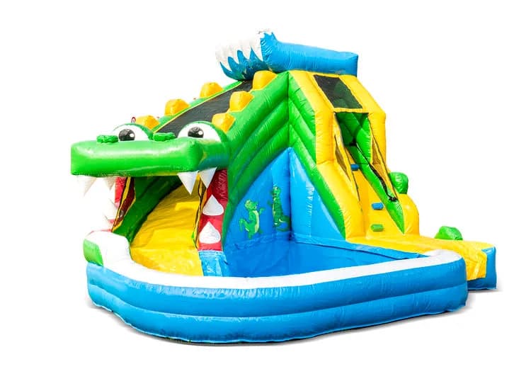 Splashy Crocodile Bouncy Castle
