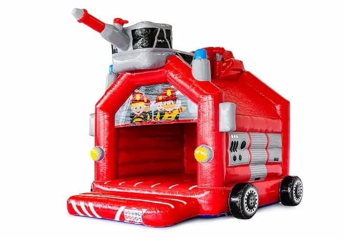 Standard Fire Truck 2 Bouncy Castle