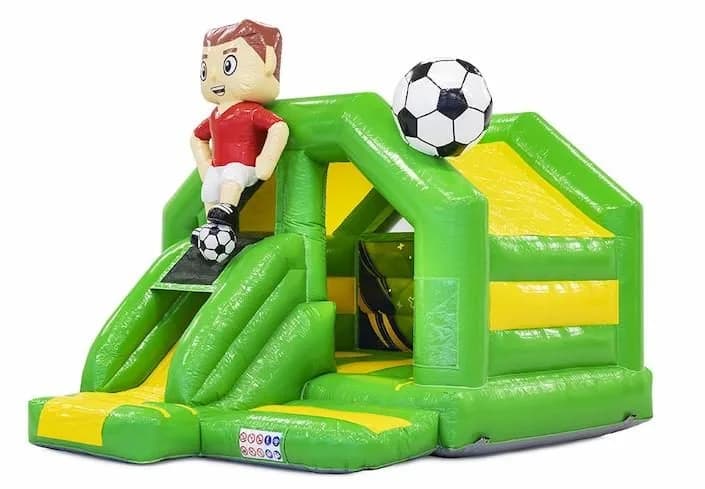 Slide Combo Football Bouncy Castle