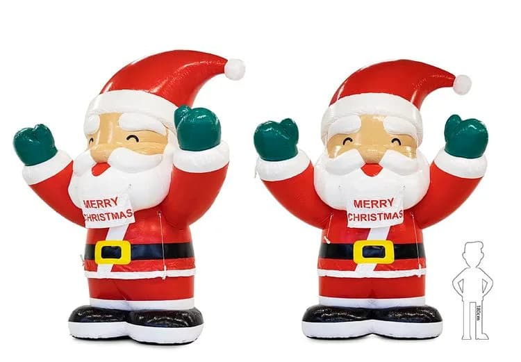 Waving Santa Clause 5 m