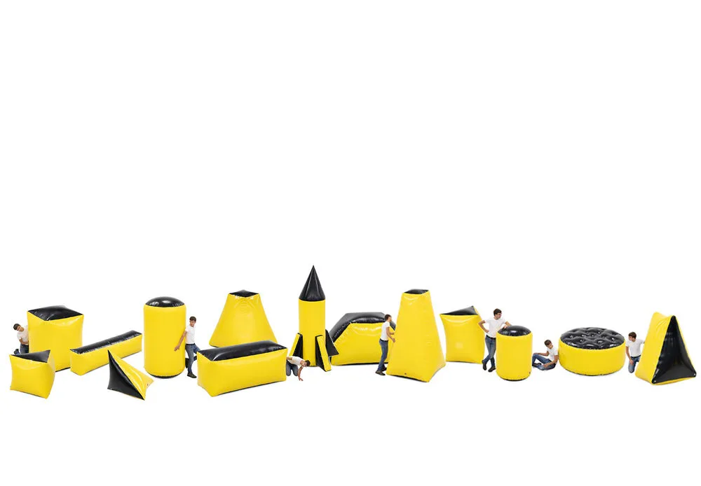 Battle Obstacle Set Yellow (14 pieces)