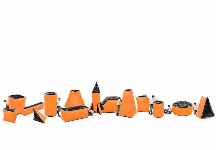 Battle Obstacle Set Orange (14 pieces)