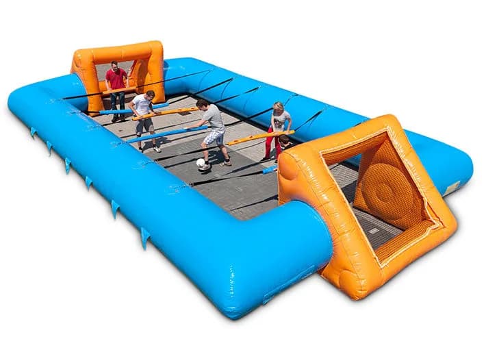 Human Football orange/blue