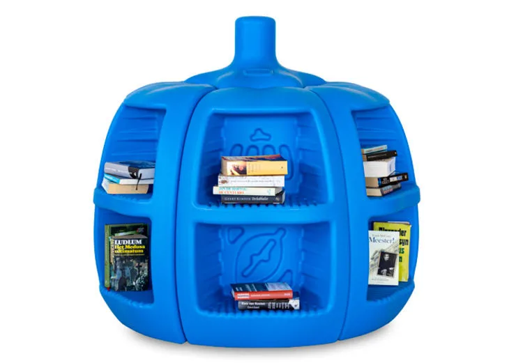 Book keeper blue