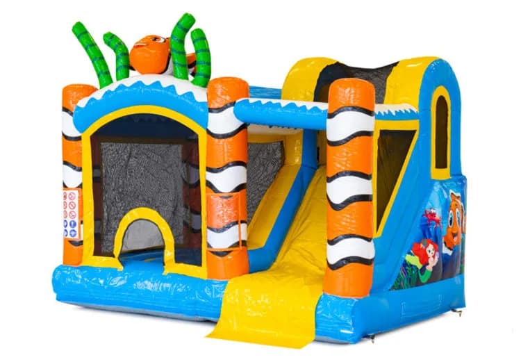 Jumpy Happy Splash Seaworld Bouncy Castle