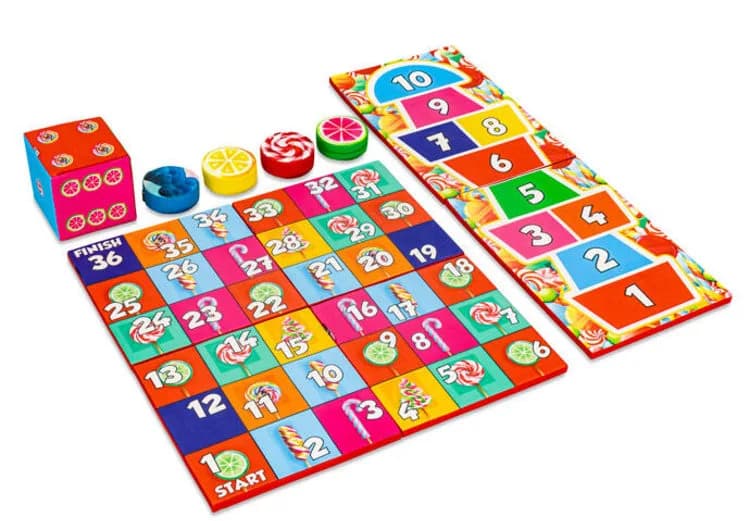 Softplay Gameset Candy (11-piece)